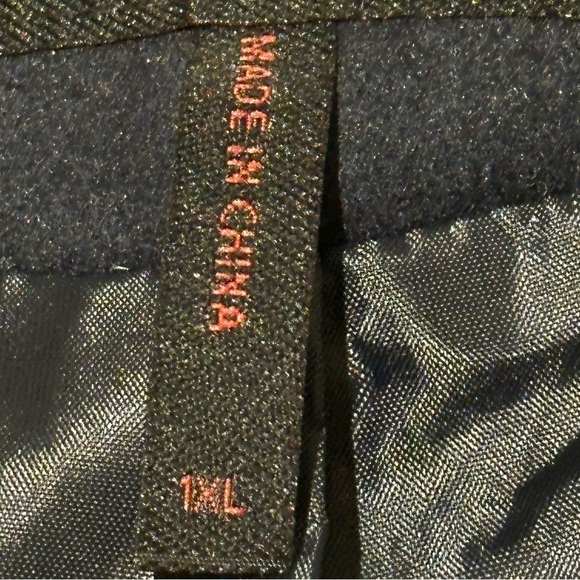 Yoki Double Breasted Pea Coat Size 1X Navy Blue, Lined, Pockets Wool Blend, NWT - Picture 9 of 16